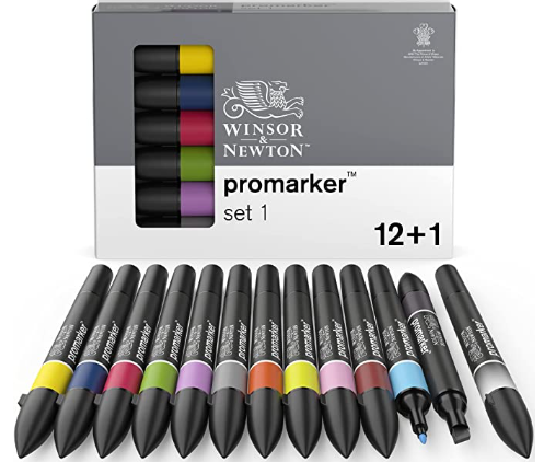 Painting with Promarker Pens