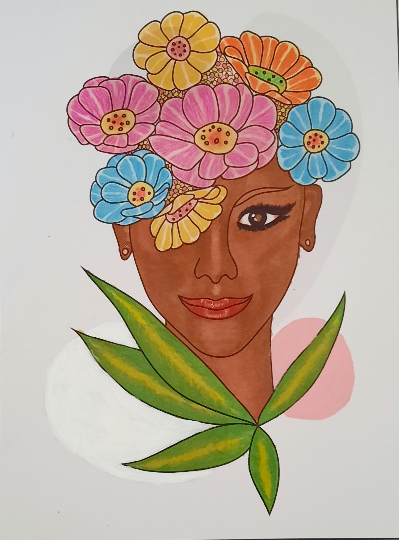 Painting with Promarker Pens