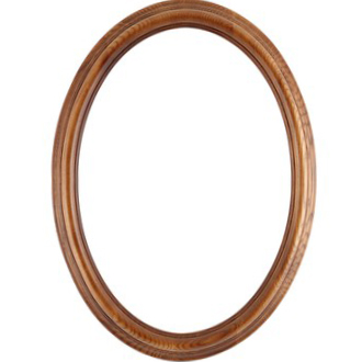 Romantic Oval Gold Mirror