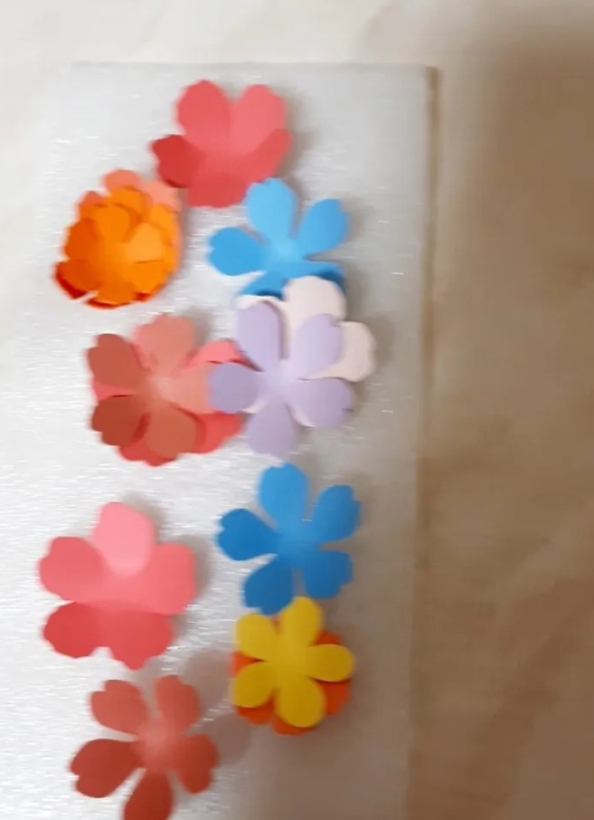 Floral Fountain in a Floating Cup