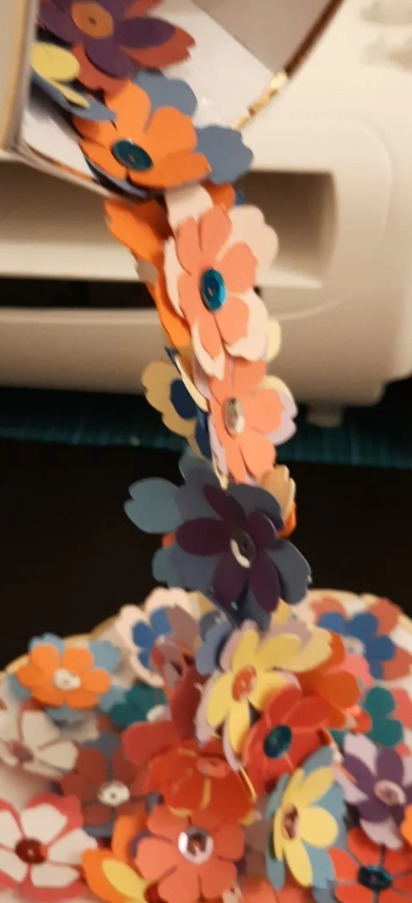 Floral Fountain in a Floating Cup