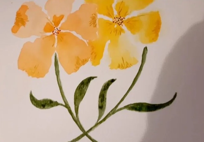 Water Colour Flower