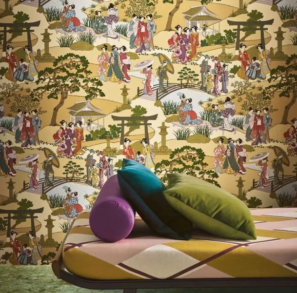 12 Dazzling Interior Wall Paper Trends