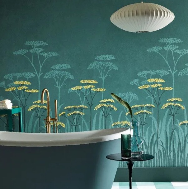12 Dazzling Interior Wall Paper Trends