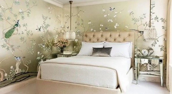 12 Dazzling Interior Wall Paper Trends