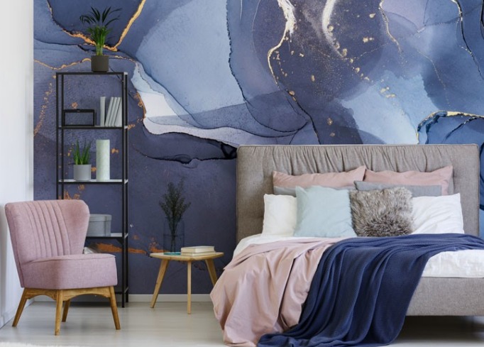 12 Dazzling Interior Wall Paper Trends