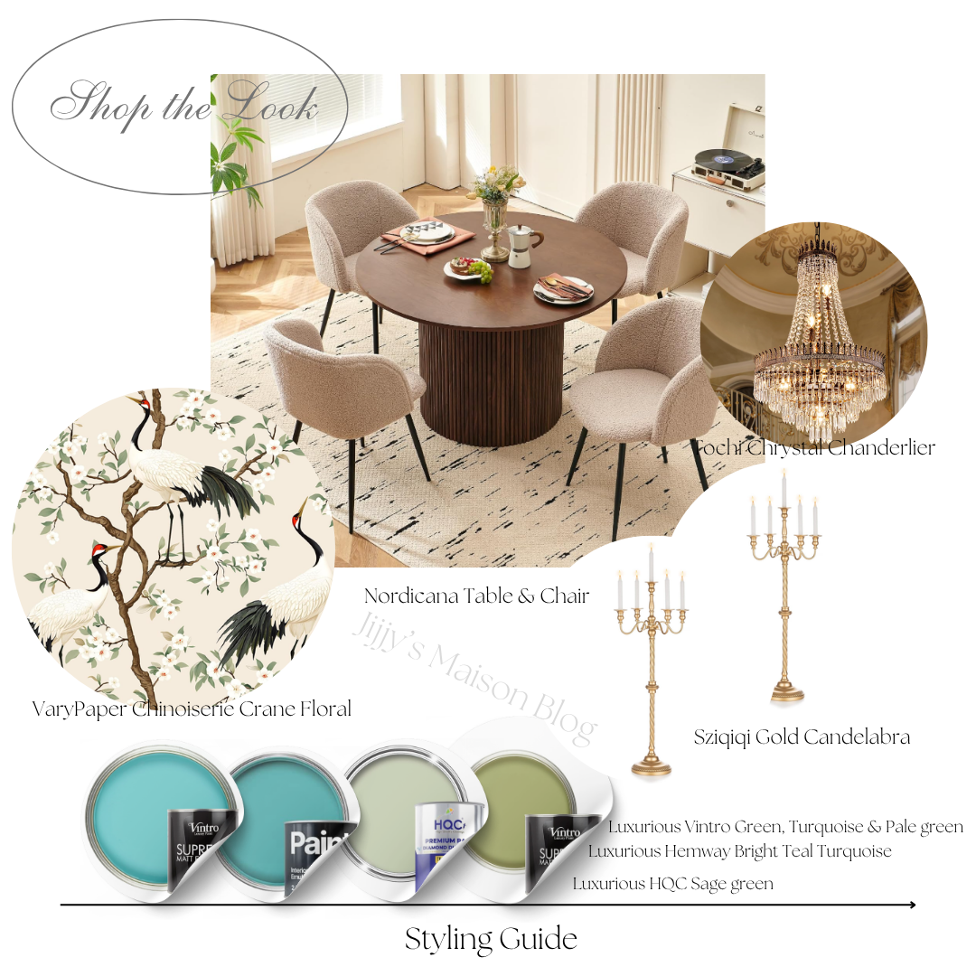 Shop the Look - Chinoiserie interio decor