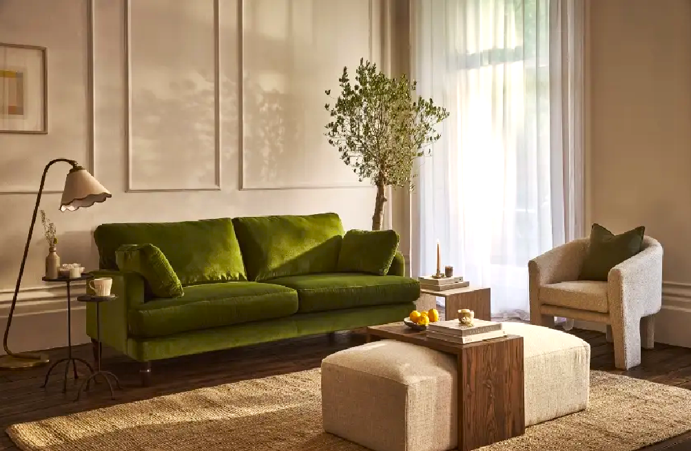 Sherwin Williams  with olive green -Darling Sof Chelsea