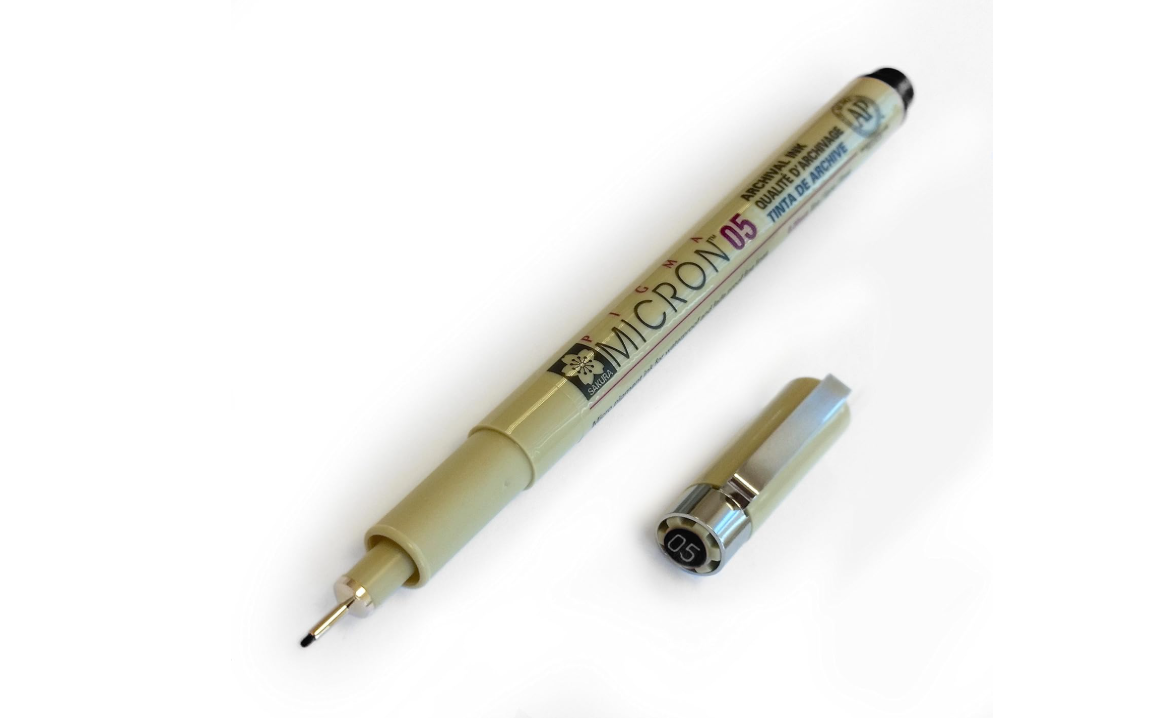 Be creative, sketch with Micron pens