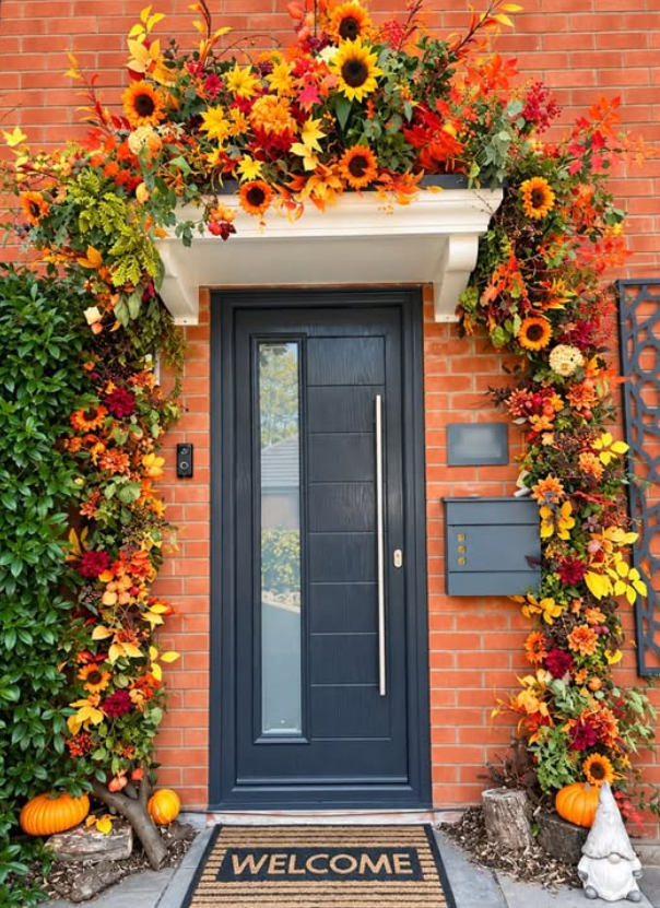 Jenny Gordon Autumn door decoration, Wreath